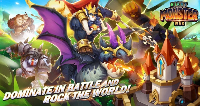 Giant Monster War: Game chiến thuật đã mặt trên iOS và Android