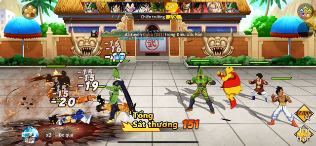 Saiyan x Fight: Game Dragon Ball đồ họa 3D Việt hóa tặng Free 10 code cực chill