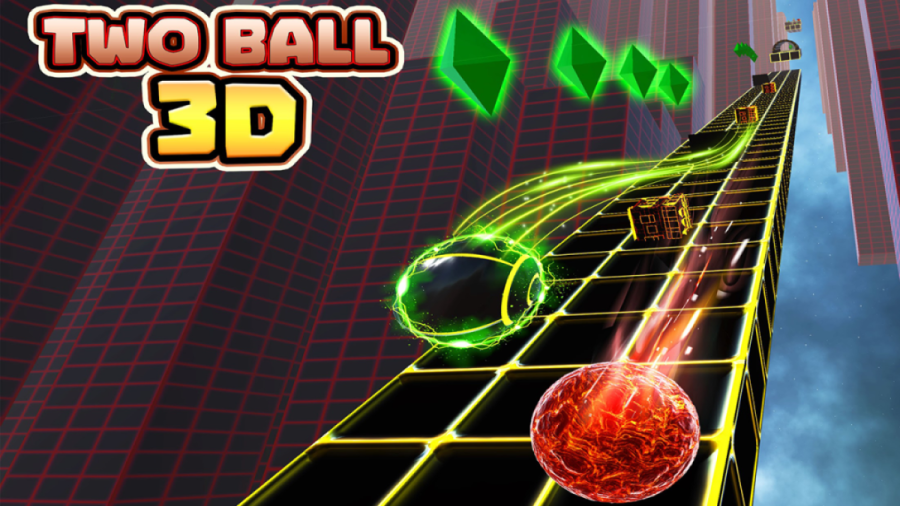 Two Ball 3D: Quả bóng đam mê tốc độ