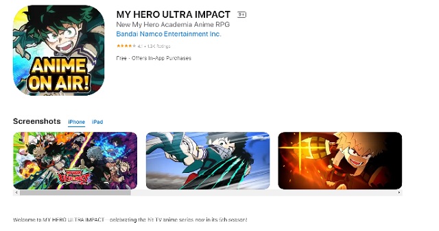 My Hero Ultra Impact: Hướng dẫn tải game chi tiết cho Android và IOS