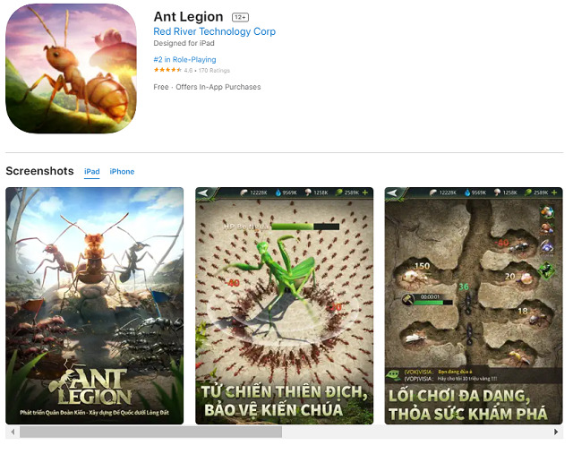 Hướng dẫn tải Ant Legion For The Swarm - Game chiến thuật siêu thú vị