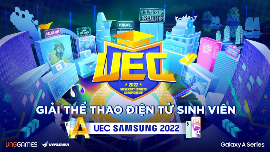 Cộng đồng game thủ sôi động và bùng nổ Giải Thể Thao Điện Tử Sinh Viên UEC 2022