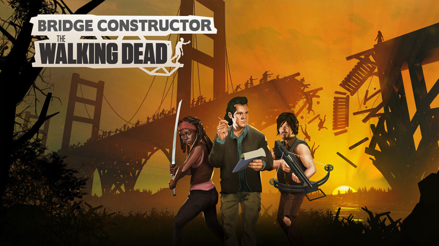 Bridge Constructor: The Walking Dead hé lộ gameplay độc đáo