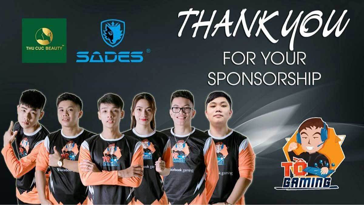 SADES công bố tài trợ cho đội tuyển esports TỒ GAMING