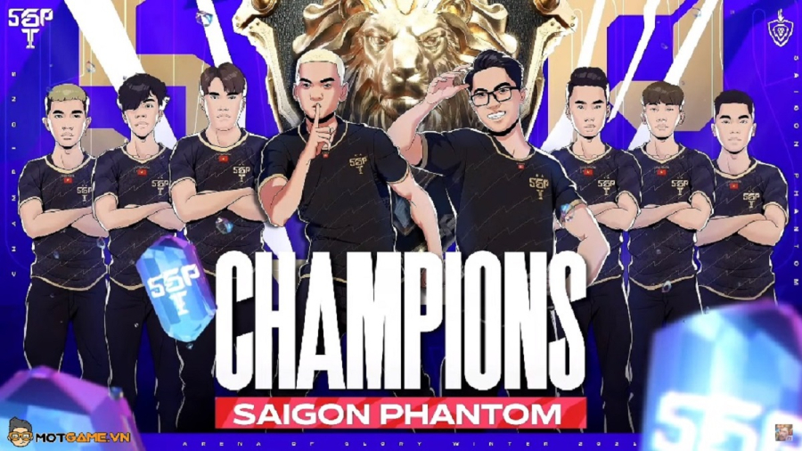 Chung kết ĐTDV Mùa đông 2021: Saigon Phantom lên ngôi vô địch