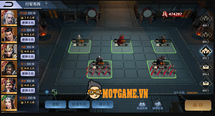 Game chiến thuật Tam Quốc Liên Minh Mobile cho xếp trận như Auto Chess về Việt Nam