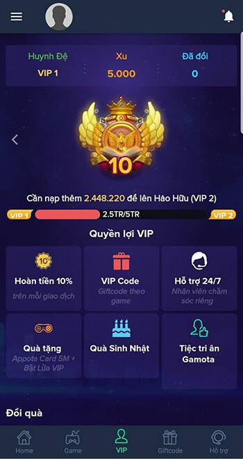 Gamota tung ứng dụng chăm sóc khách hàng VIP lần đầu tiên tại Việt Nam