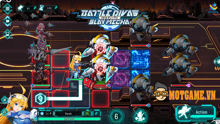 Battle Divas: Slay Mecha - Tựa game anime sở hữu cốt truyện viễn tưởng hấp dẫn