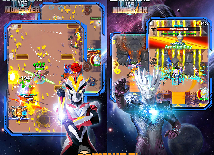 Ultrahero vs Monsters: Game bắn súng kịch tính với góc nhìn top down đầy mới lạ