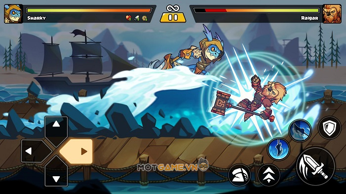Brawl Fighter: Tựa game đối kháng mobile quy tụ các chiến binh huyền thoại