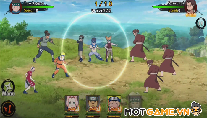 Ultimate Fight: Survival game Naruto chất lượng cao dành cho máy yếu