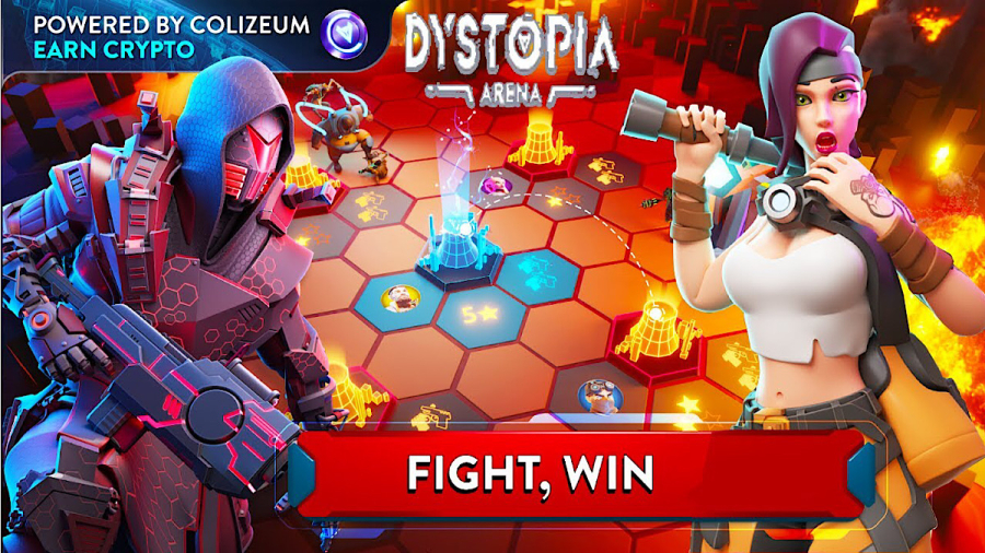 Dystopia Arena: Cuộc chiến của những đồng Crypto