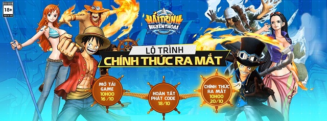 Hải Trình Huyền Thoại chính thức ra mắt vào 10h00 ngày 20/10 sau Alpha Test thành công