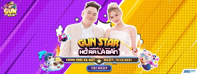 Siêu phẩm bắn súng tọa độ “Gun Star” chính thức ra mắt, game thủ Việt phấn khích trải nghiệm tính năng sinh tồn cực độc!
