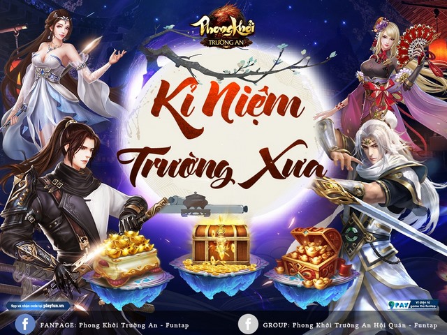 Phong Khởi Trường An tri ân những “người lái đò” mang đến cho cộng đồng game thủ “chuyến tàu cảm xúc” khó phai