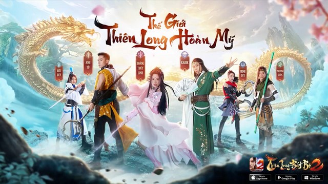 Hôm nay 02/11 Thiên Long Bát Bộ 2 VNG chính thức ra mắt, chào đón cộng đồng game thủ Việt bằng nhiều sự kiện hấp dẫn