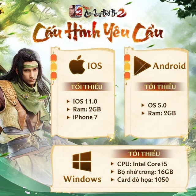 Hôm nay 02/11 Thiên Long Bát Bộ 2 VNG chính thức ra mắt, chào đón cộng đồng game thủ Việt bằng nhiều sự kiện hấp dẫn