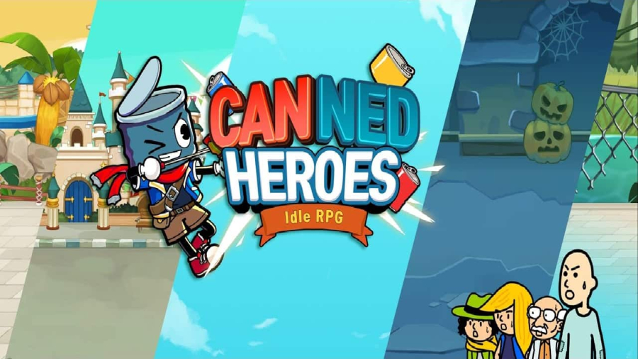 Canned Heroes: Tựa game nhập vai Idle có đồ họa vui nhộn