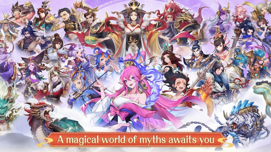 Myth-M RPG: Game thẻ tướng quy tụ hàng trăm nhân vật thần thoại Trung Hoa