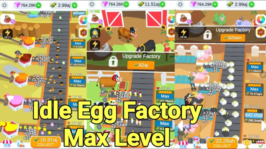 Quản lý nhà máy trứng cùng game Nhà Máy Trứng Nhàn Rỗi