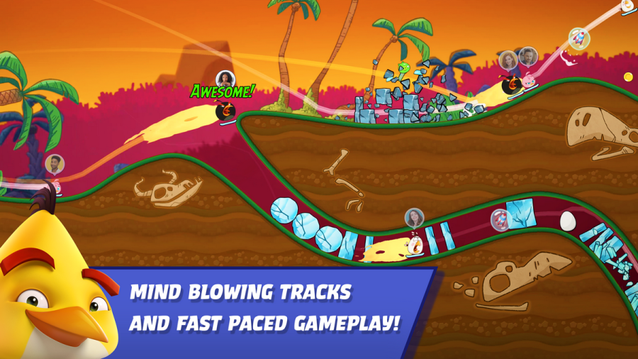Angry Birds Racing: Khi những con chim đang tức giận đua xe