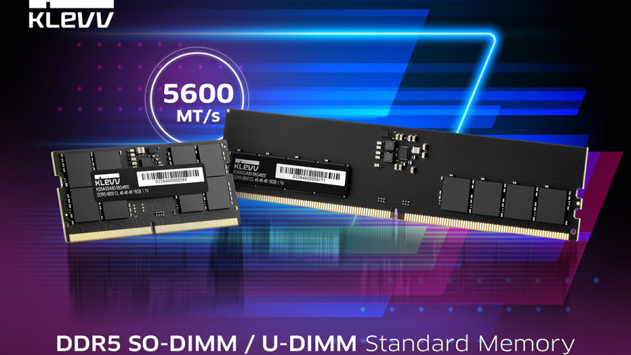KLEVV ra mắt DDR5 tiêu chuẩn cho desktop và laptop
