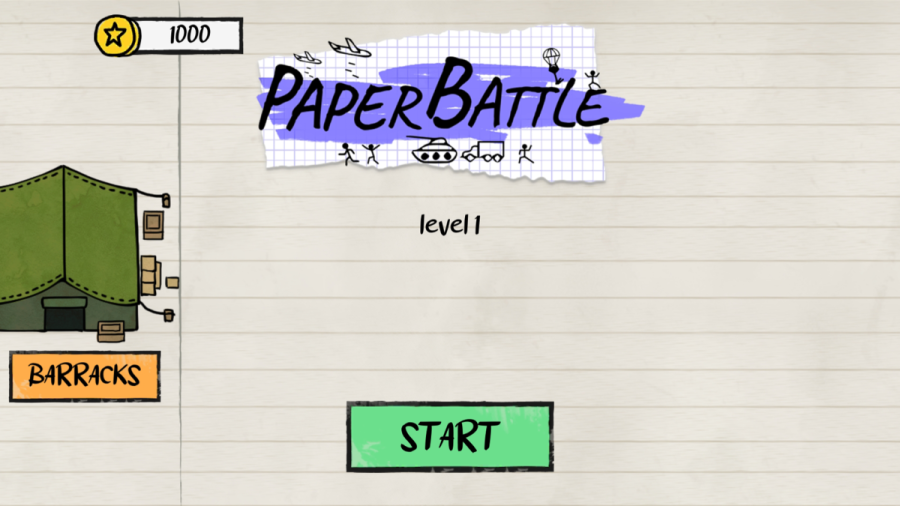 Battle Paper: Một thời vẽ giấy đã xuất hiện trên Mobile