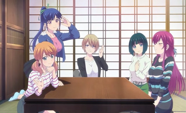 Anime The Cafe Terrace And Its Goddesses cùng các thông tin về ngày phát hành mới