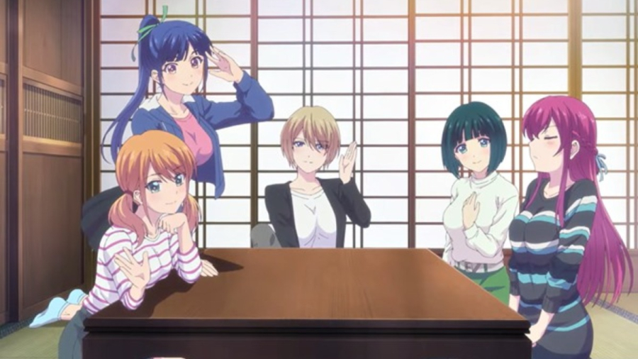 Anime The Cafe Terrace And Its Goddesses cùng các thông tin về ngày phát hành mới