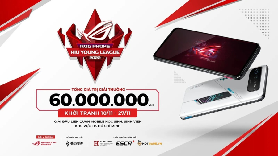ROG Phone - HIU Young League 2022: Sân chơi phát triển thế hệ trẻ Esports Việt Nam