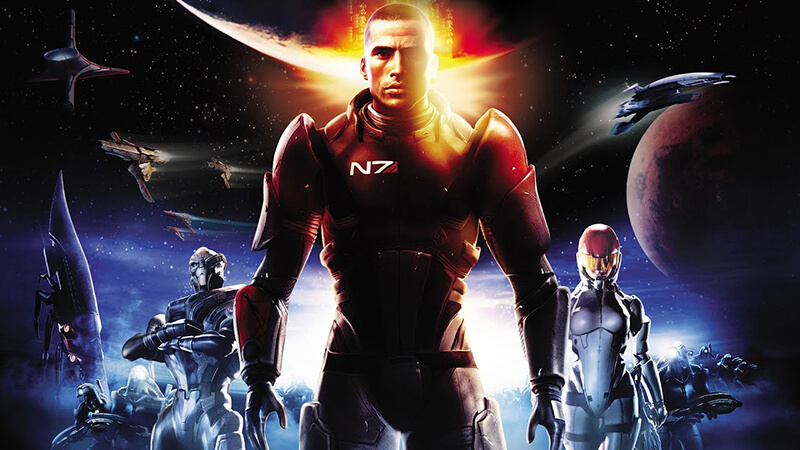 Video cốt truyện game Mass Effect - Cuộc truy đuổi xuyên thiên hà