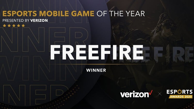 Free Fire vượt qua COD Mobile và PUBG Mobile để giành giải &quot;Game Esports di động của năm&quot; tại Esports Awards 2020