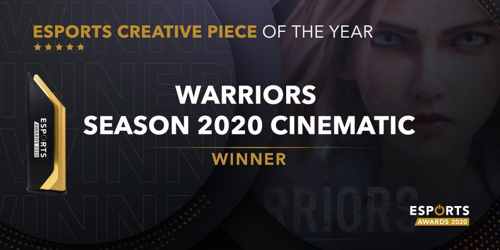 Esports Awards 2020: Riot Games giành giải với Cinematic &amp;quot;Warriors&amp;quot;