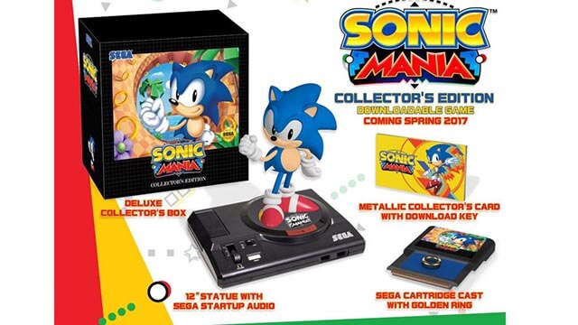 Bộ sản phẩm Sonic Mania cực hiếm có thể được phát hành tại châu Âu
