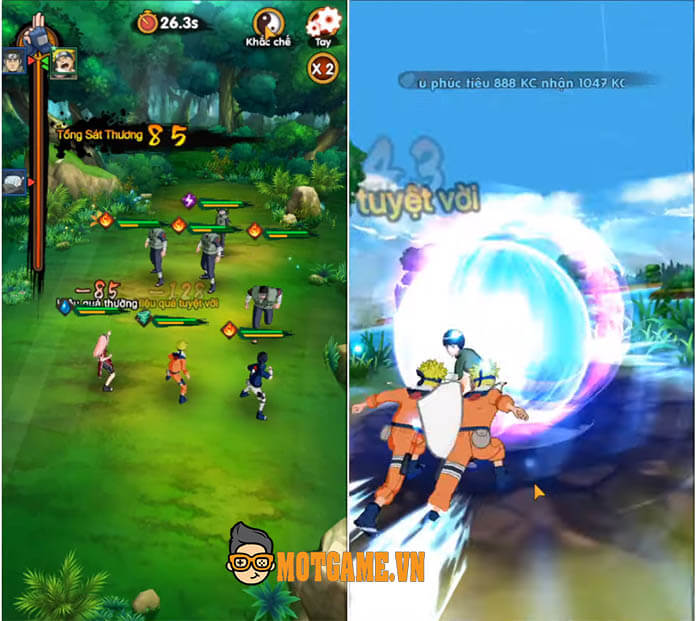 Cảm nhận nhanh về Thời Đại Ninja: Game Naruto tốc chiến tốc thắng