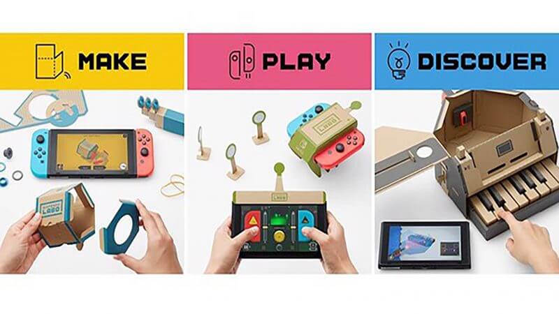 Nintendo Labo - Toy-Con 01: Variety Kit - Mang mác minigame nhưng không nhỏ chút nào (P.1)
