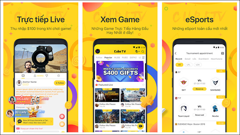 BIGO tấn công thị trường live stream game bằng ứng dụng Cube TV