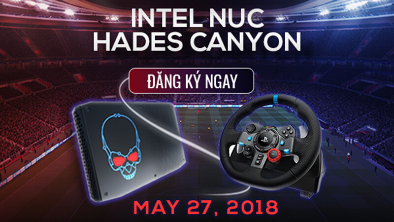 Giải đấu PES Intel NUC Hades Canyon mở cửa đăng ký