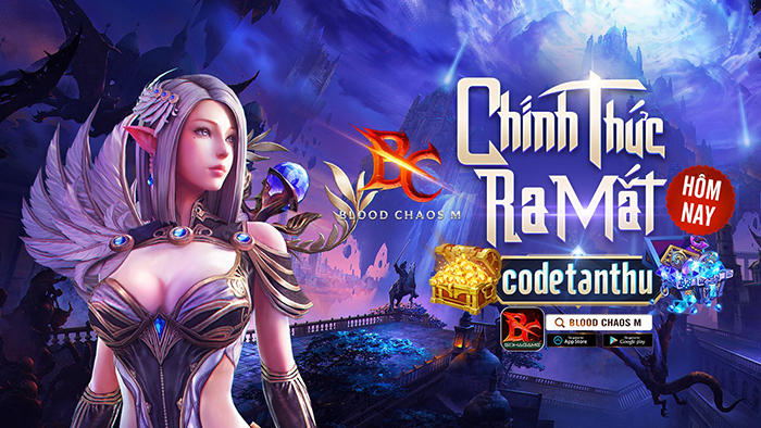 Tặng 555 giftcode game Blood Chaos M – Hỗn Huyết Mobile