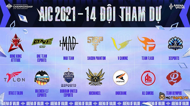 AIC 2021: Lịch thi đấu giải King of Solo 1v1