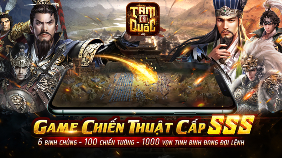 Tam Quốc Chí VTC – Game chiến thuật điều binh khiển tướng cực cuốn sắp ra mắt làng game Việt