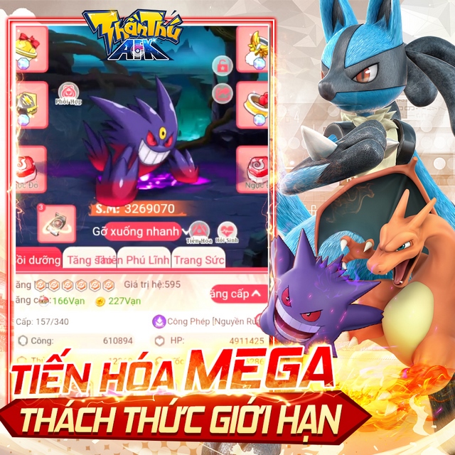 Hàng nghìn Pokémon của Thần Thú AFK chuẩn bị “khăn gói” lên đường tiến vào làng game Việt trong tháng 1/2022