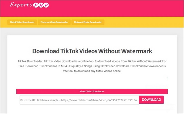 cách tải video TikTok không logo