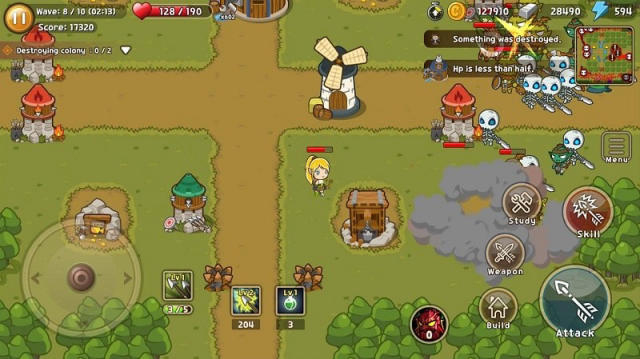 Minion Slayer: Growth Defense game thủ thành nhập vai thú vị