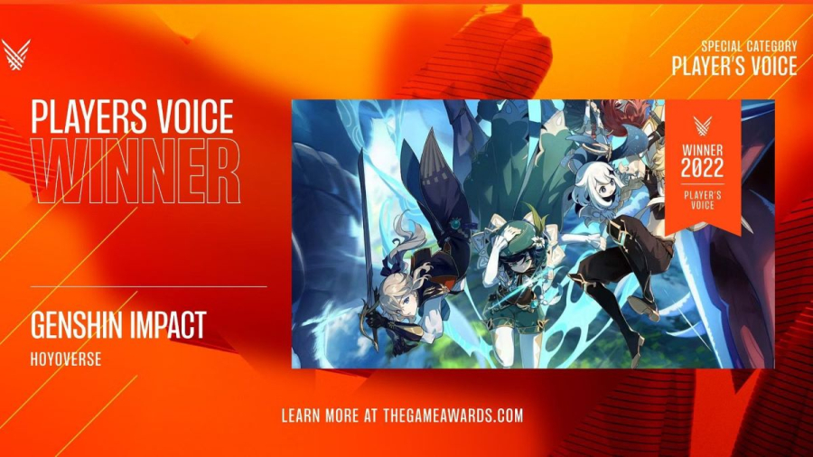 Genshin Impact: Game thủ được nhận 800 nguyên thạch sau chiến thắng ở The Game Awards